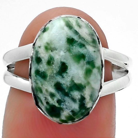 Natural Dioptase Ring size-7.5 R-1338 SDR156203