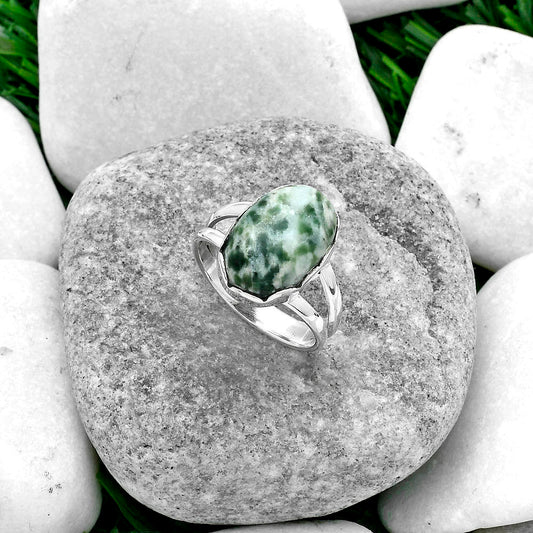 Natural Dioptase Ring size-7.5 R-1338 SDR156203