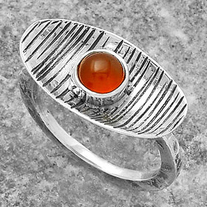 Natural Carnelian Ring size-8 R-1573 SDR156667