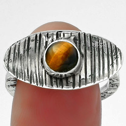 Natural Tiger Eye - Africa Ring size-7.5 R-1573 SDR156670