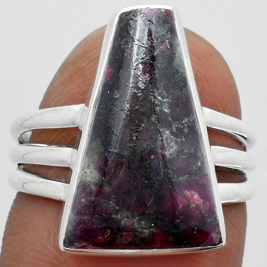 Natural Russian Eudialyte Ring size-7 R-1003 SDR157513