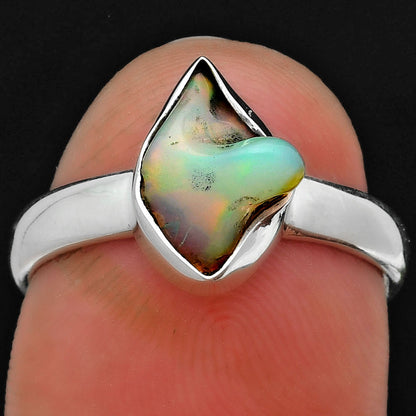 Natural Ethiopian Opal Rough Ring size-7.5 R-1001 SDR157594