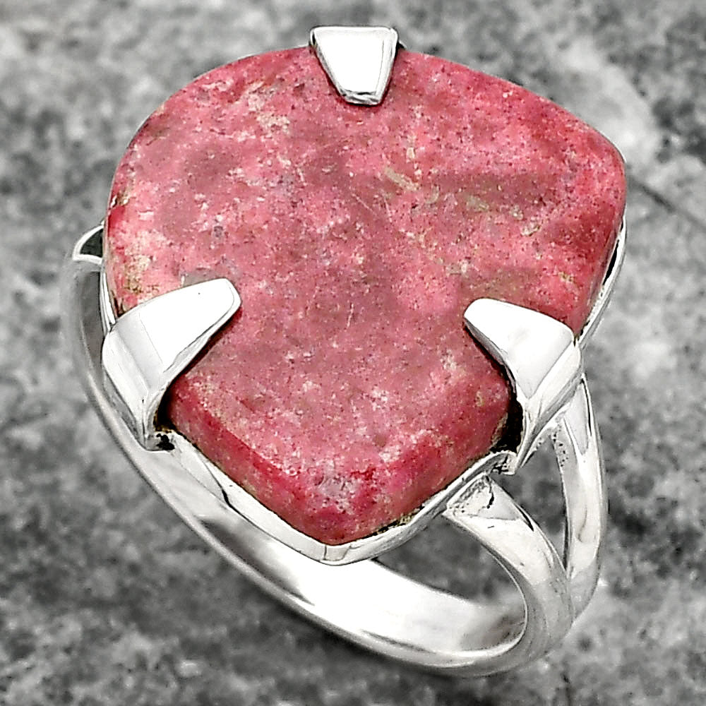 Natural Pink Thulite - Norway Ring size-9 R-1305 SDR157718