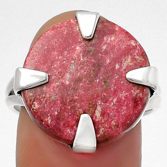 Natural Pink Thulite - Norway Ring size-9 R-1305 SDR157739