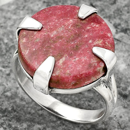 Natural Pink Thulite - Norway Ring size-9 R-1305 SDR157739