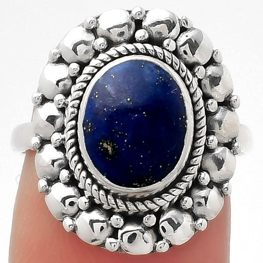 Natural Lapis - Afghanistan Ring size-7.5 R-1399 SDR157808