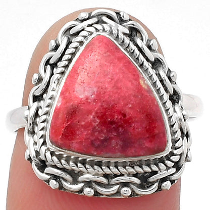 Natural Pink Thulite - Norway Ring size-8 R-1667 SDR158146