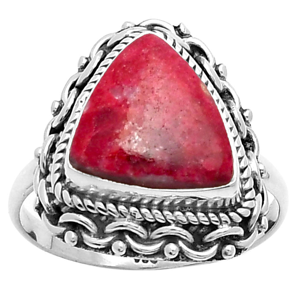 Natural Pink Thulite - Norway Ring size-8 R-1667 SDR158146