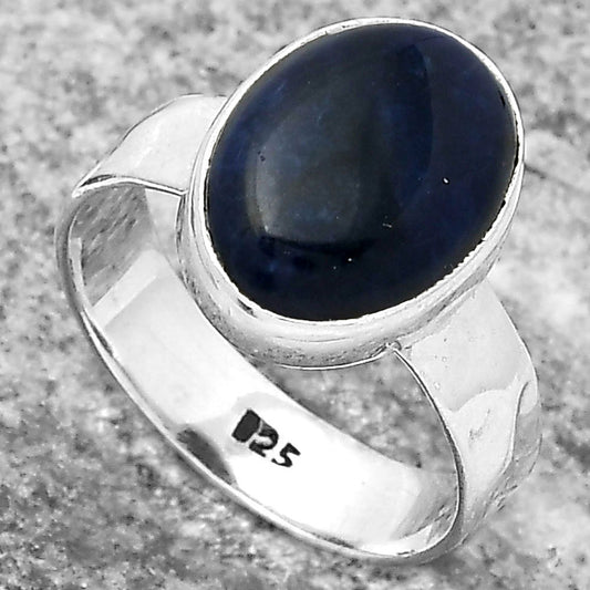 Natural Sodalite Ring size-8 R-1001 SDR158533