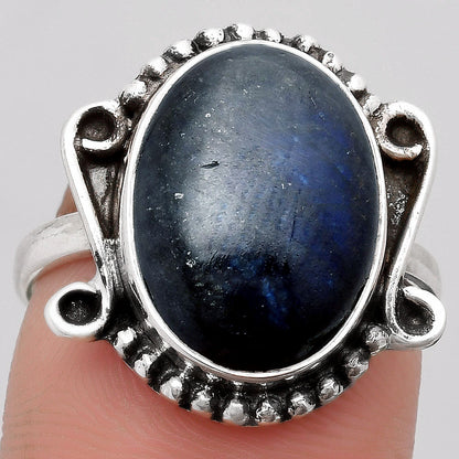Blue Fire Labradorite - Madagascar Ring size-7.5 R-1120 SDR158891