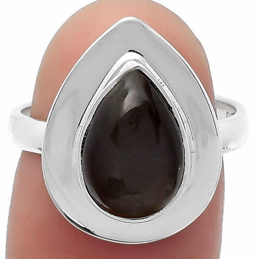 Natural Gray Moonstone Ring size-7 R-1082 SDR159174