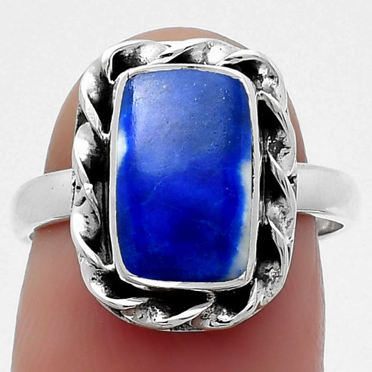 Natural Lapis - Afghanistan Ring size-7 R-1083 SDR159289