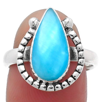 Natural Smithsonite Ring size-7.5 R-1518 SDR159434