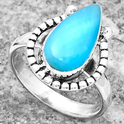 Natural Smithsonite Ring size-7.5 R-1518 SDR159434