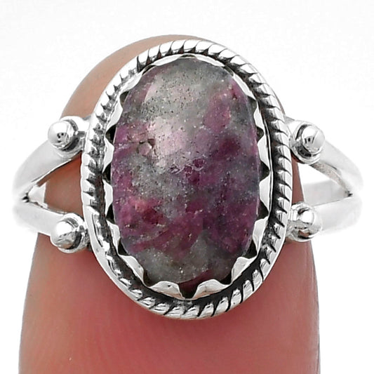 Natural Tourmaline Quartz Ring size-7.5 R-1474 SDR159591