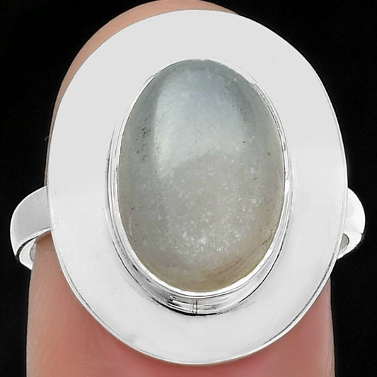 Natural Srilankan Moonstone Ring size-7.5 R-1082 SDR160158