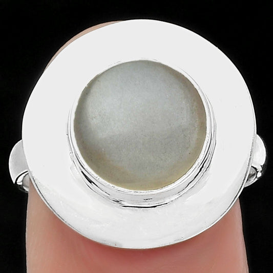 Natural Srilankan Moonstone Ring size-8 R-1082 SDR160161