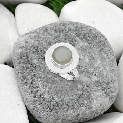 Natural Srilankan Moonstone Ring size-8 R-1082 SDR160161