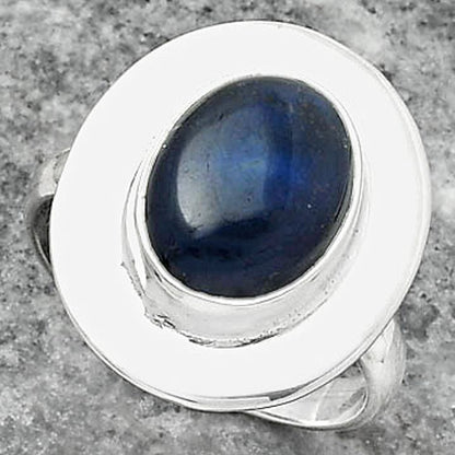 Blue Fire Labradorite - Madagascar Ring size-7.5 R-1082 SDR160187