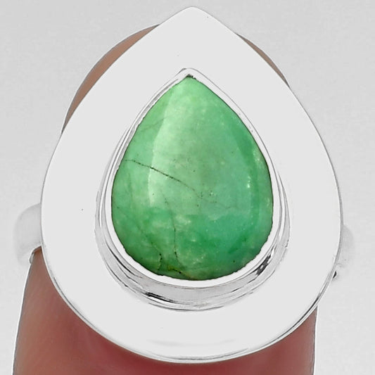 Natural Turquoise Nevada Aztec Mt Ring size-7.5 R-1082 SDR160241