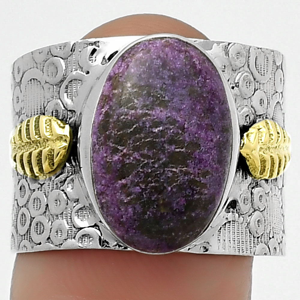 Two Tone - Purpurite - South Africa Ring size-8 R-1534 SDR161387