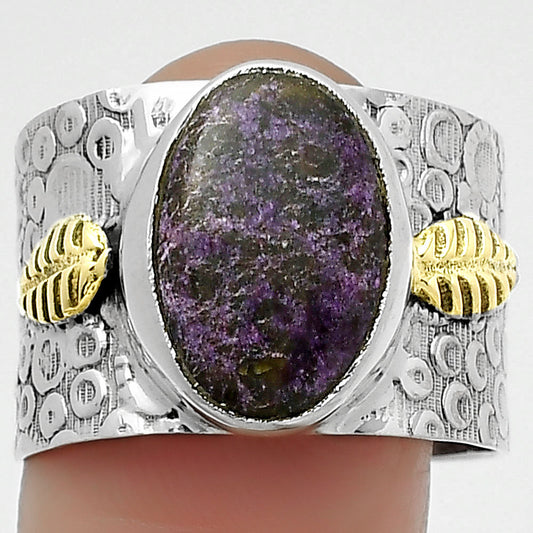 Two Tone - Purpurite - South Africa Ring size-9 R-1534 SDR161401