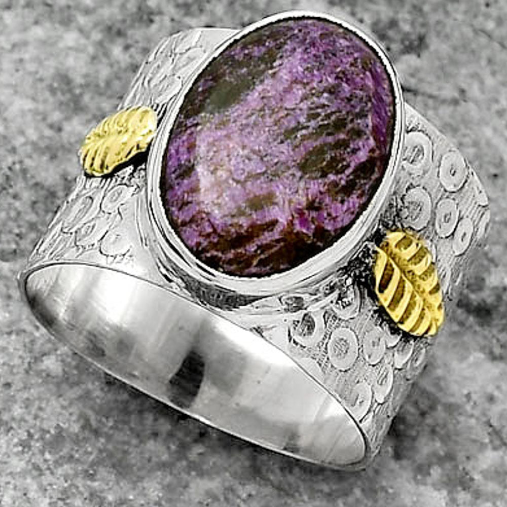 Two Tone - Purpurite - South Africa Ring size-8 R-1534 SDR161420