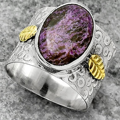 Two Tone - Purpurite - South Africa Ring size-8 R-1534 SDR161420