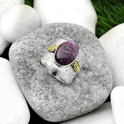 Two Tone - Purpurite - South Africa Ring size-8 R-1534 SDR161425