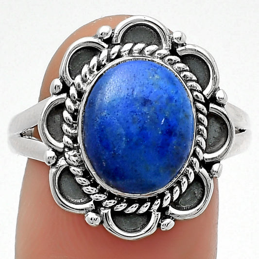 Natural Lapis - Afghanistan Ring size-9 R-1256 SDR161505
