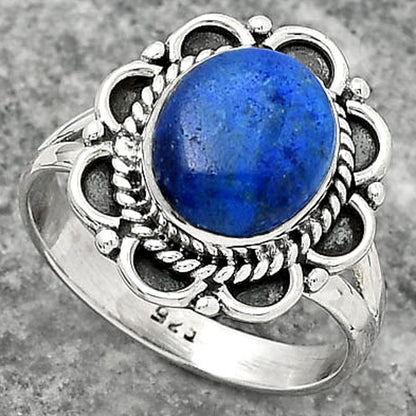 Natural Lapis - Afghanistan Ring size-9 R-1256 SDR161505