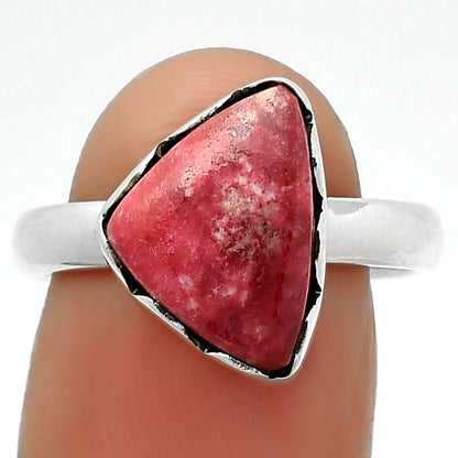 Natural Pink Thulite - Norway Ring size-8.5 R-1338 SDR161540
