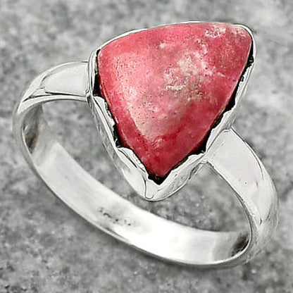 Natural Pink Thulite - Norway Ring size-8.5 R-1338 SDR161540