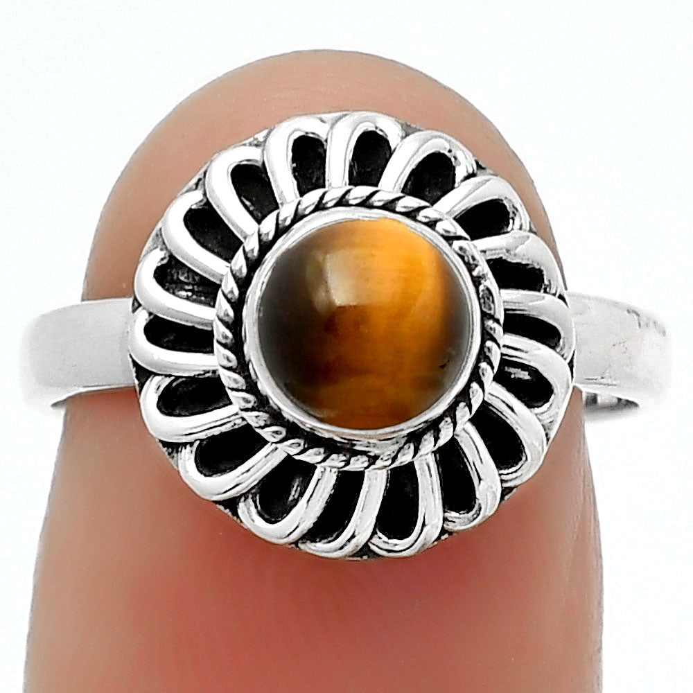 Natural Tiger Eye - Africa Ring size-7 R-1596 SDR161585