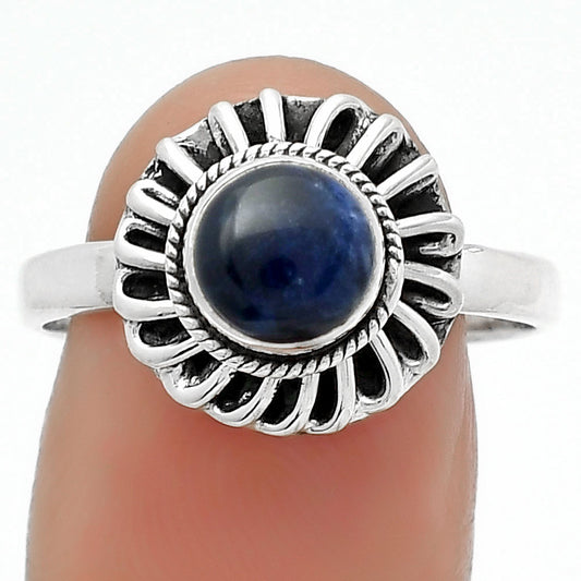 Natural Sodalite Ring size-9 R-1596 SDR161588