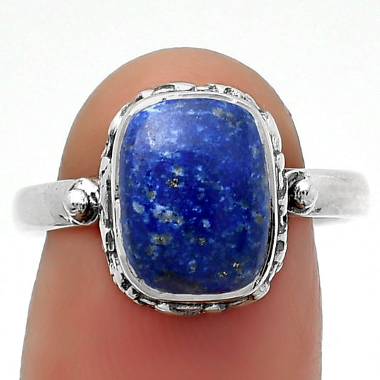 Natural Lapis - Afghanistan Ring size-8.5 R-1191 SDR161794
