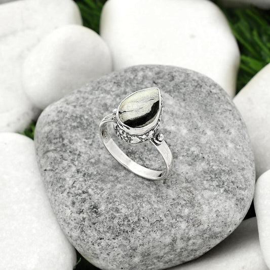 Natural Kammererite - Finland Ring size-7.5 R-1191 SDR161815