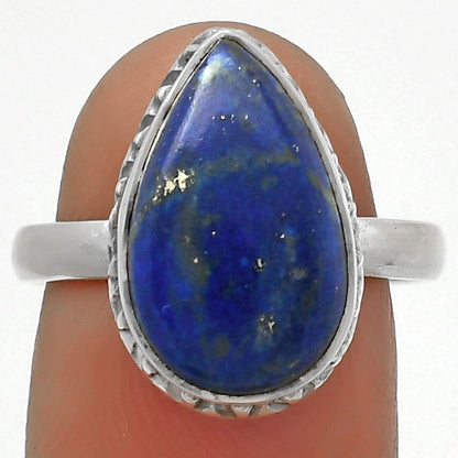 Natural Lapis - Afghanistan Ring size-7.5 R-1191 SDR161898