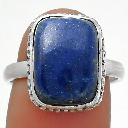 Natural Lapis - Afghanistan Ring size-7.5 R-1191 SDR161899