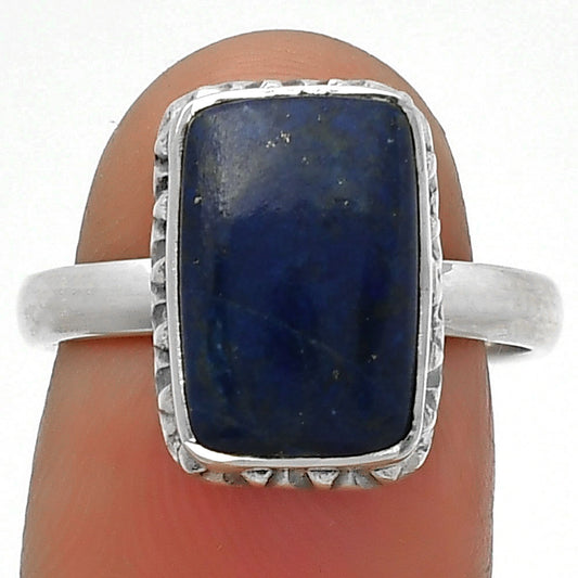 Natural Lapis - Afghanistan Ring size-7.5 R-1191 SDR161907