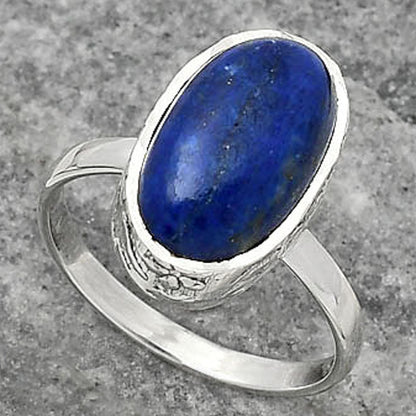 Natural Lapis - Afghanistan Ring size-8.5 R-1191 SDR161976