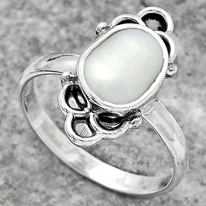 Natural Fresh Water Biwa Pearl Ring size-8.5 R-1104 SDR162110