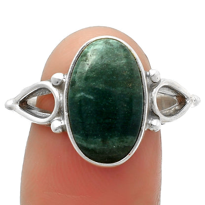 Natural Larsonite Jasper Ring size-8.5 R-1224 SDR162226