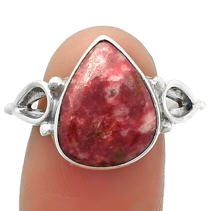 Natural Pink Thulite - Norway Ring size-8 R-1224 SDR162241