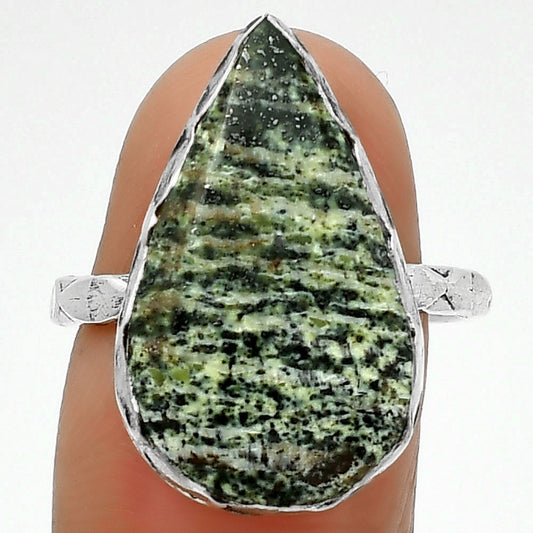Natural Chrysotile Ring size-8.5 R-1191 SDR162412