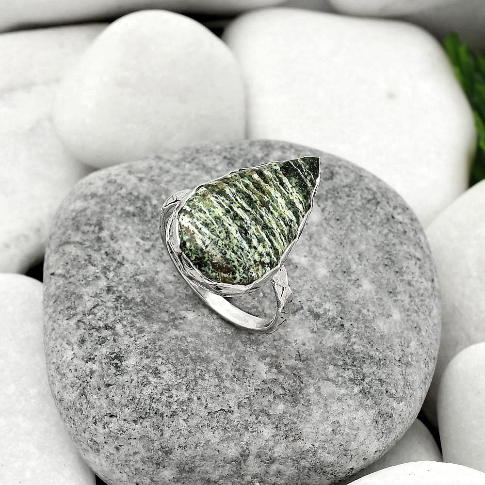 Natural Chrysotile Ring size-8.5 R-1191 SDR162412