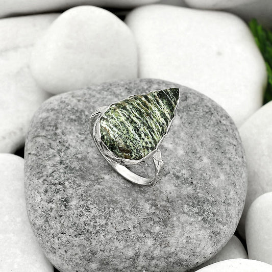 Natural Chrysotile Ring size-8.5 R-1191 SDR162412