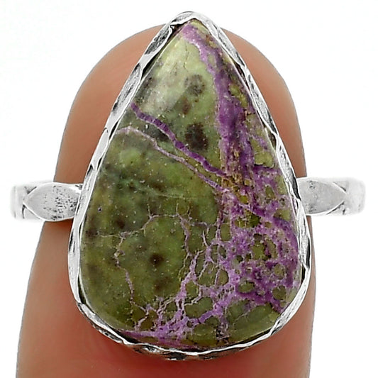 Natural Purpurite - South Africa Ring size-8.5 R-1191 SDR162459