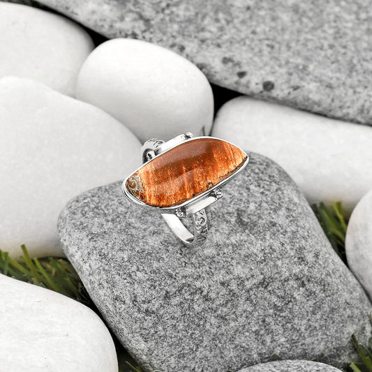 Natural Tabu Jasper Ring size-8 R-1193 SDR162587