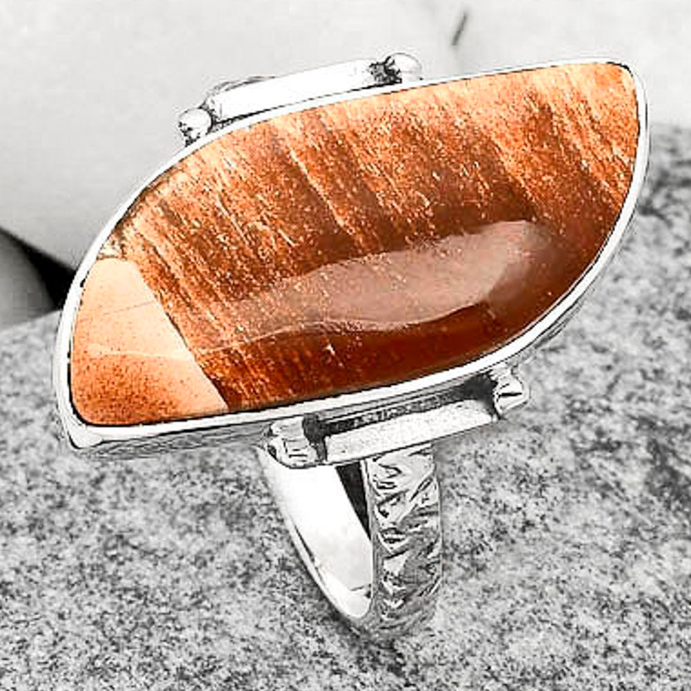 Natural Tabu Jasper Ring size-8 R-1193 SDR162602